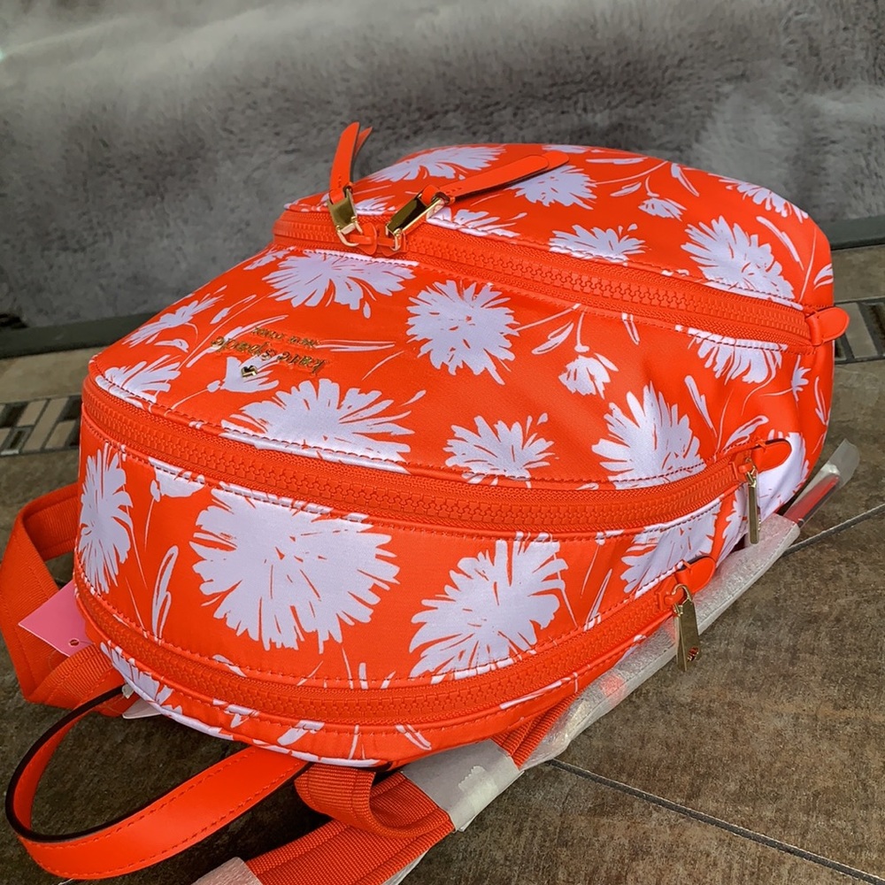 KATE SPADE MD BACKPACK Karissa Wld Blm Multi - Picture 16 of 17